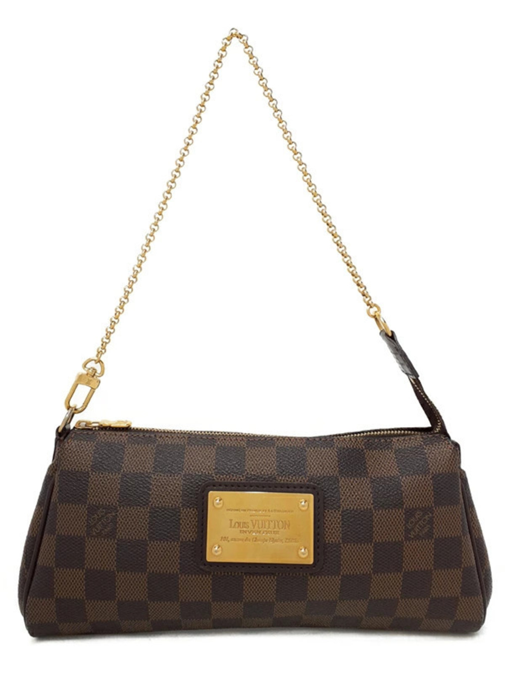 Louis Vuitton Damier Eva Chain Handbag